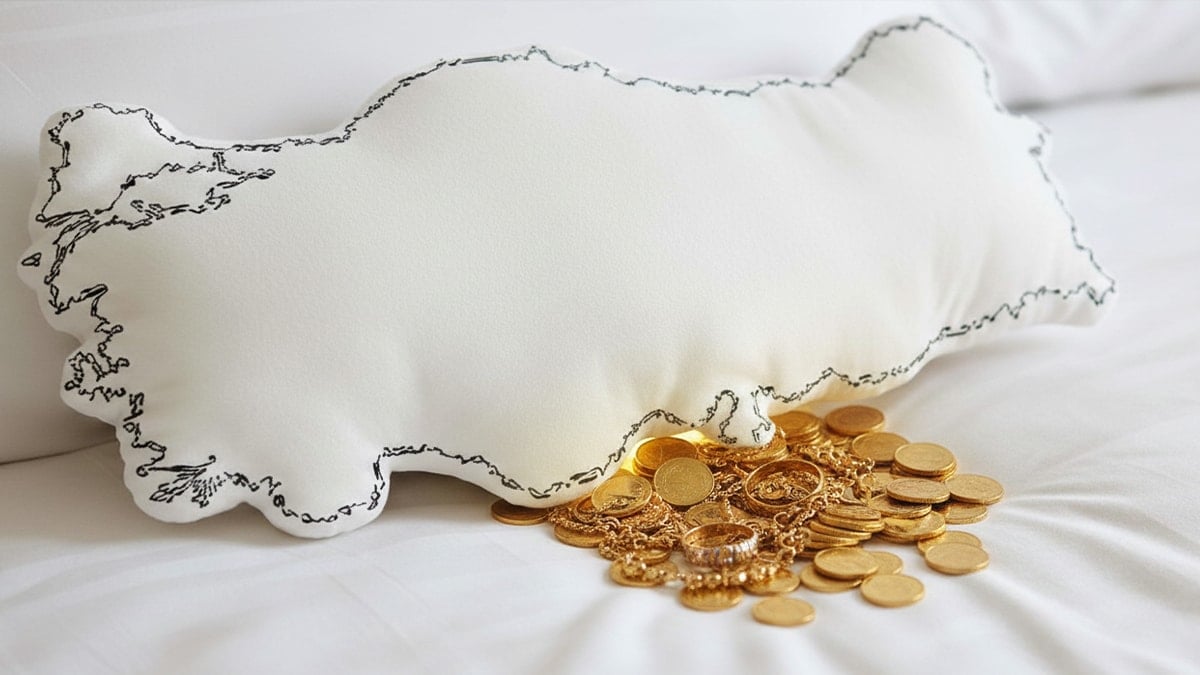 Kim derdi ki? Yastıkaltı altın haritası şaşırttı: İlk 10’daki şehirler ezber bozdu