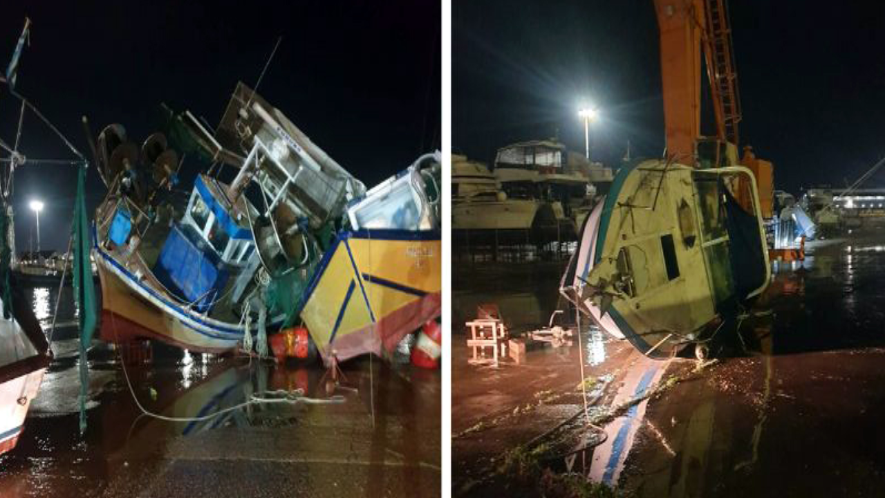 Batı Trakya’da fırtına kabusu, Dedeağaç ili kabusu yaşadı, hasar büyük oldu