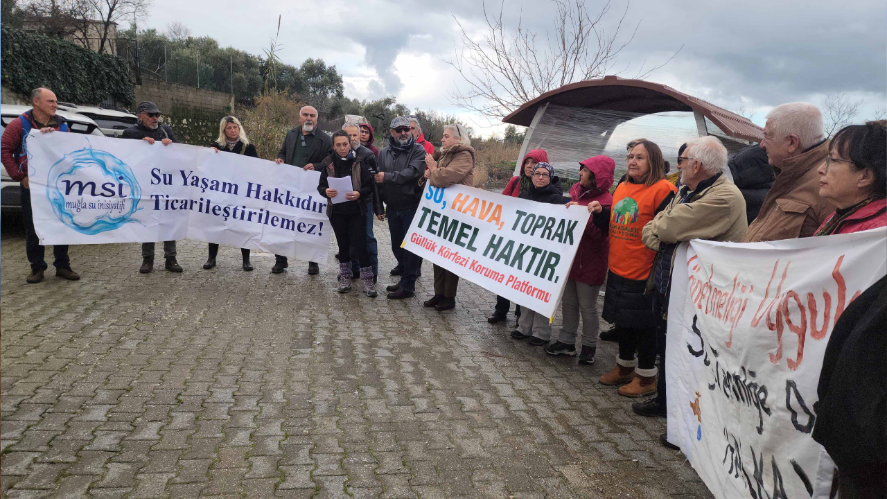 Muğlalılardan denizden arıtma tesisine tepki “Doğal kaynakları kullanın, ekolojik dengeyi bozmayın”