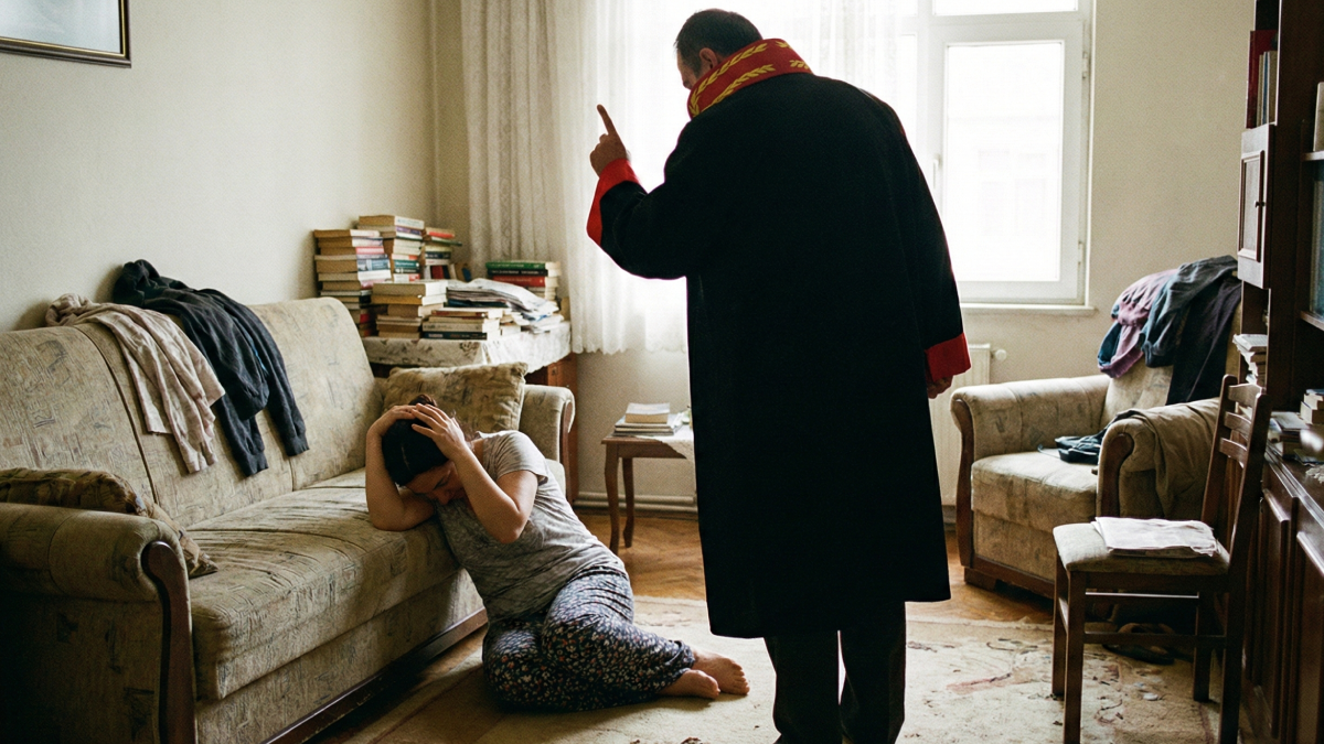 Hakim, öğretmen karısını dövdü: Komşular elinden zor kurtardı