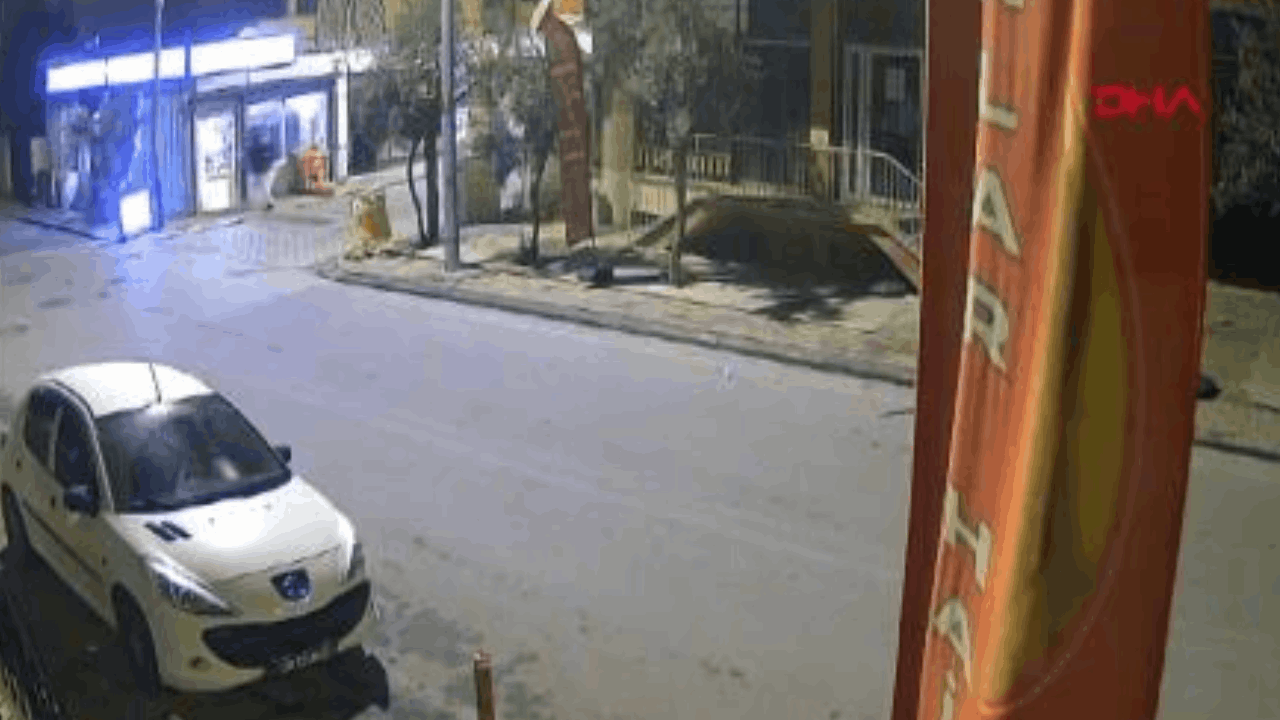 Denizli'de hesap kavgası kamerada