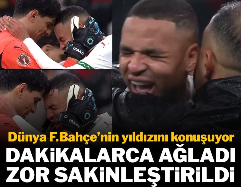 Dakikalarca ağladı, zor sakinleştirildi