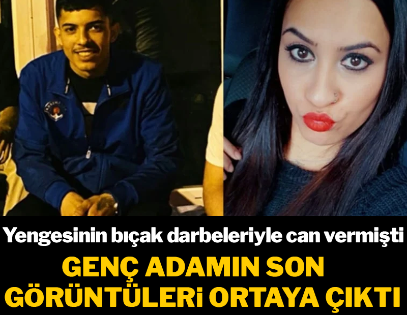 Beyoğlu'nda yengesinin öldürdüğü gencin son anları ortaya çıktı!