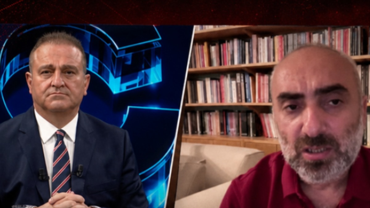 İsmail Saymaz elektronik kelepçe ile canlı yayına bağlandı