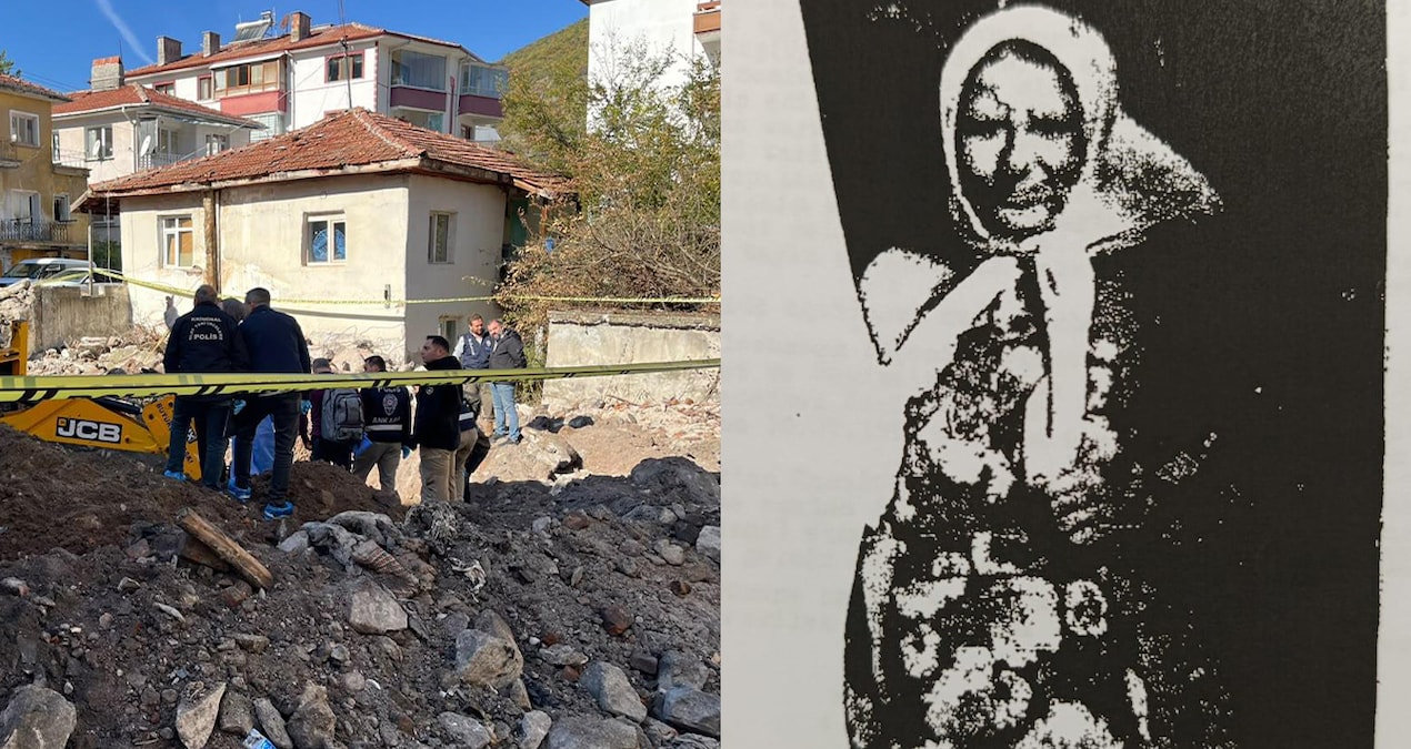 17 yıldır kayıp olan kadının evi de kundaklandı: Yapılan kazıda kemikler bulundu