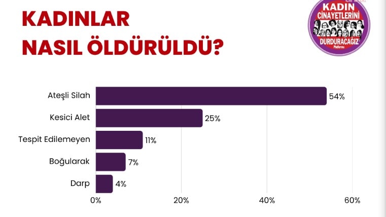 1 ayda 28 kadın öldürüldü, 19 kadının ölümü ise şüpheli