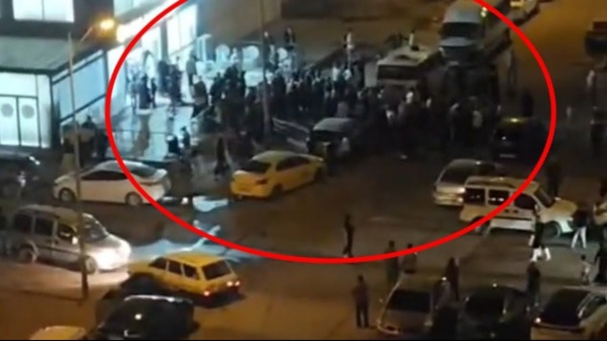 Nişan kavgası sokağa taştı: Sandalyeler havada uçuştu