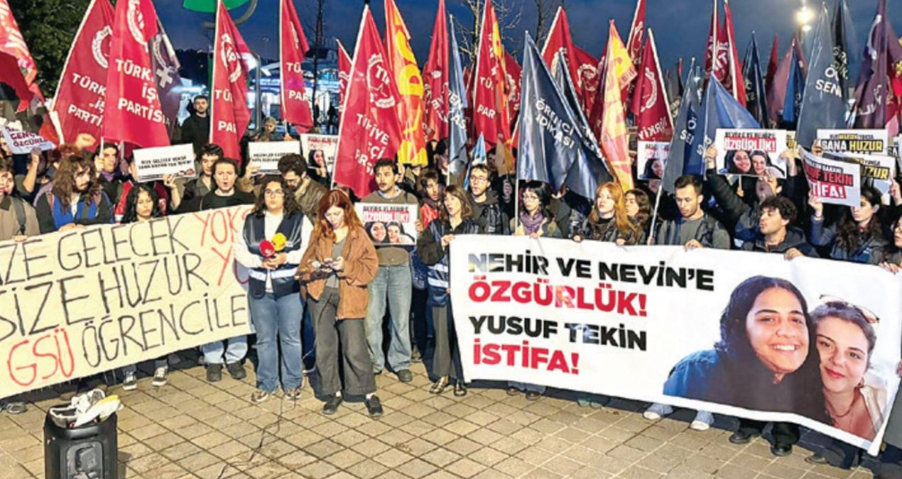 Üniversitelerde Tek Ses: Tutuklanan Öğrencilere Destek İçin Aynı Pankartlar Asılıyor