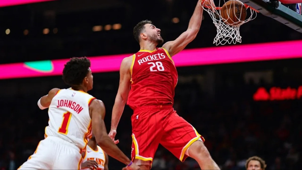Alperen Şengün 'double-double' yaptı: Houston Rockets, Atlanta'yı yıktı