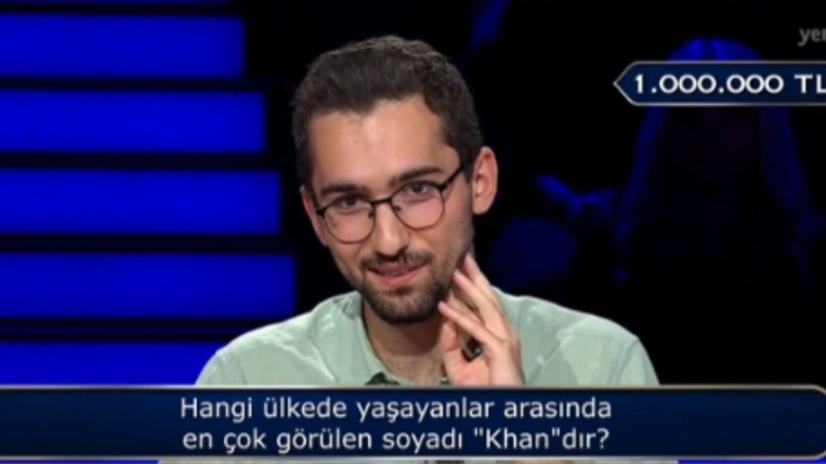 1 milyon TL'lik soruda iki şık arasında kaldı: Cevabı görünce yıkıldı