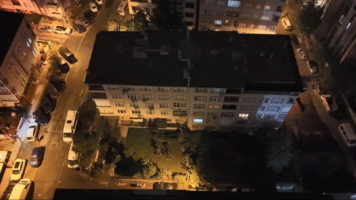 Eyüpsultan'da kolonlarından ses geldiği belirtilen bina boşaltıldı