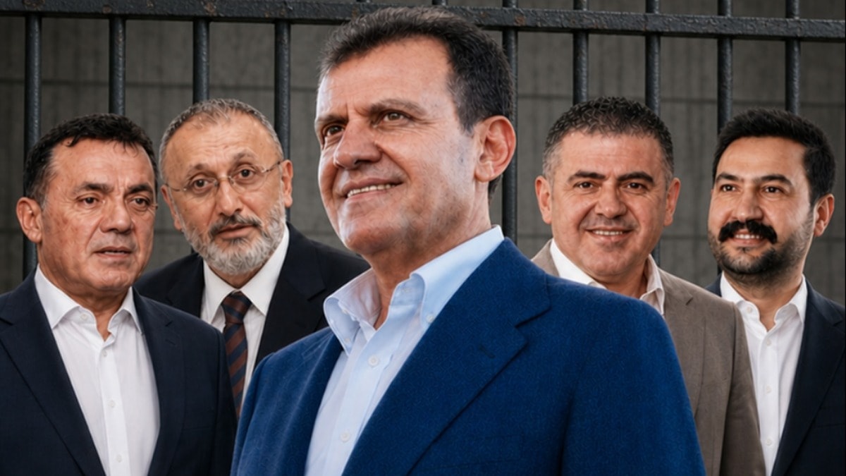 Rozet takmayan 5 başkana daha kelepçe takıldı!