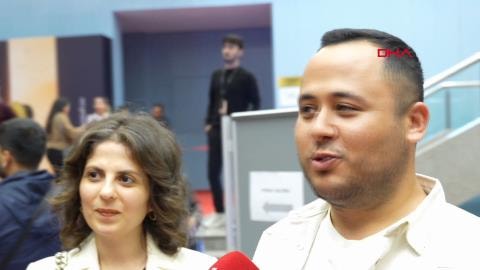 Altın Portakal'da film çıkışı evlilik teklifi