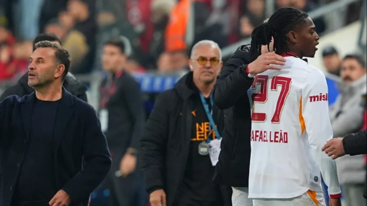 Okan Buruk'tan Rafael Leao kararı! Fenerbahçe derbisinde oynayacak mı?
