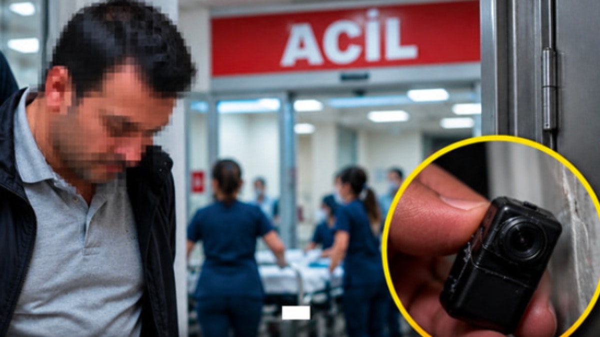 Çapa sapığına suçüstü! Acildeki kadınları 8 ay boyunca tuvalette görüntülemiş...