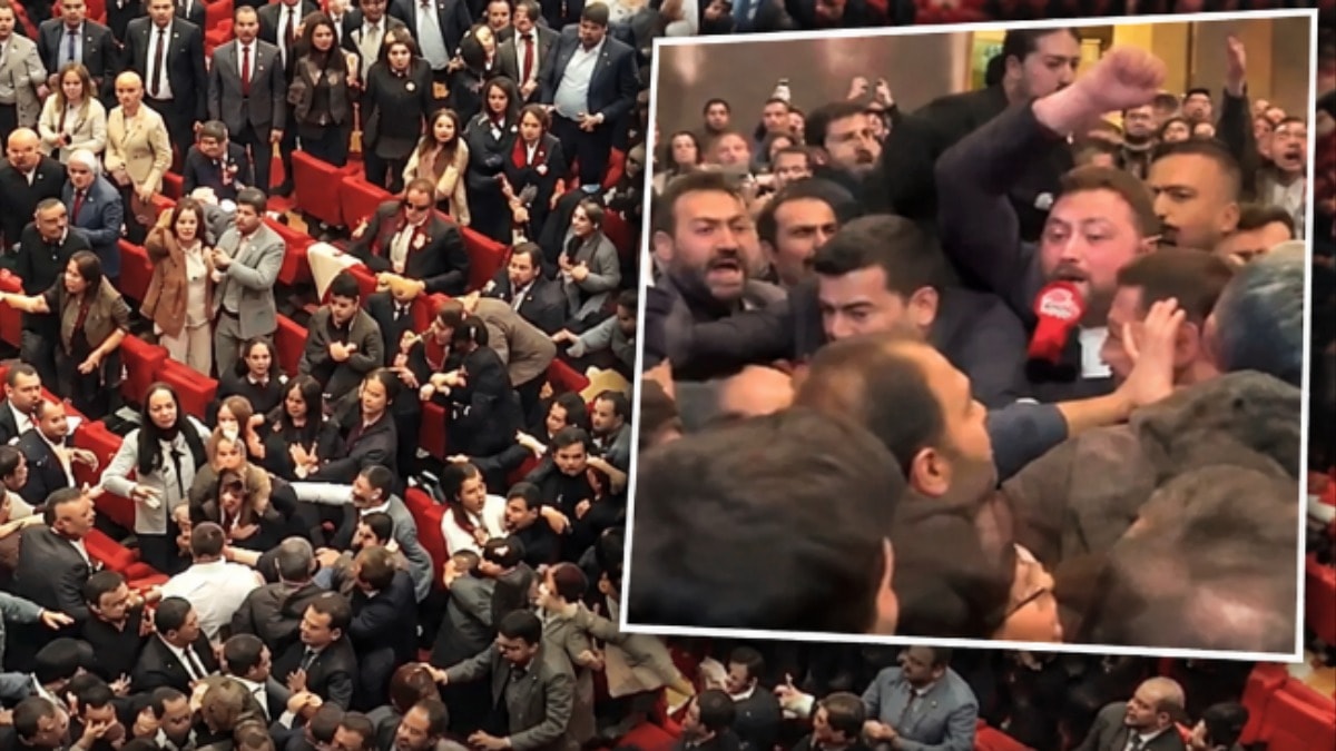 Hiçbir seçimde böyle kavga görülmedi: İstanbul Barosu seçimlerinde yumruklar havada uçuştu