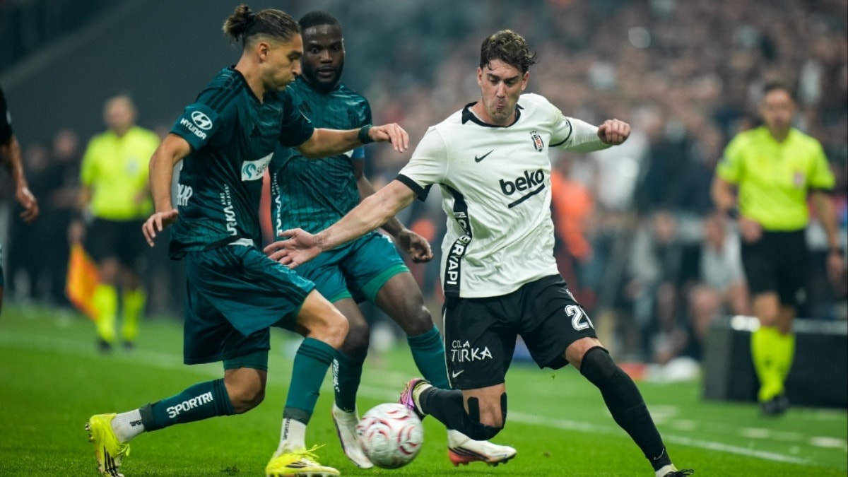 Beşiktaş-Kocaelispor maçında yayıncı kuruluşun kamerası gündem oldu: Görüntü kalitesi tartışılmıştı