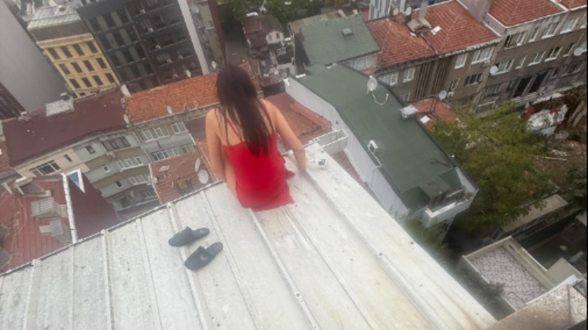 Şişli’de çatıdan düşerek ölen kadının son fotoğrafı ortaya çıktı