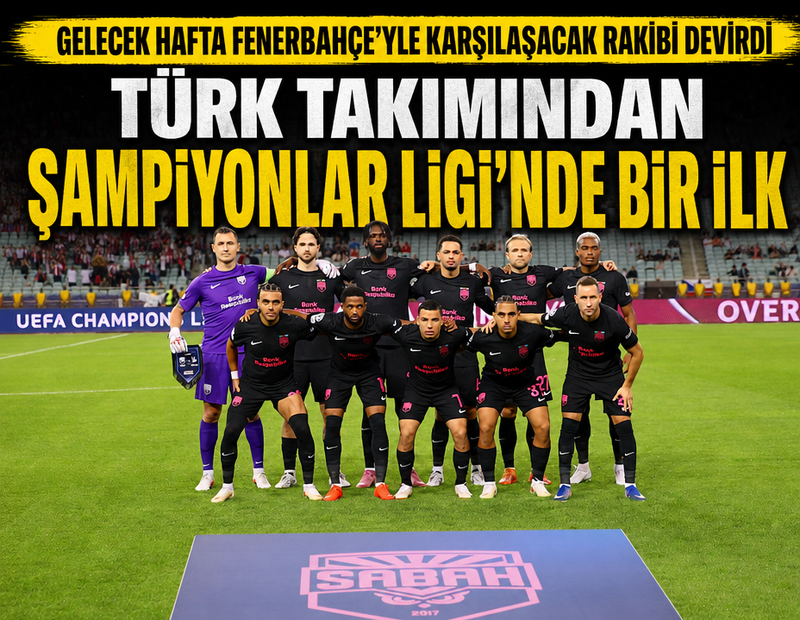 Sabah Şampiyonlar Ligi'nde bir ilki başardı! Slavia Prag karşısında Tarihi zafer