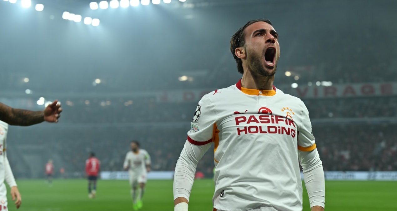 Yunus Akgün öyle bir gol attı ki! Galatasaray tarihine geçti