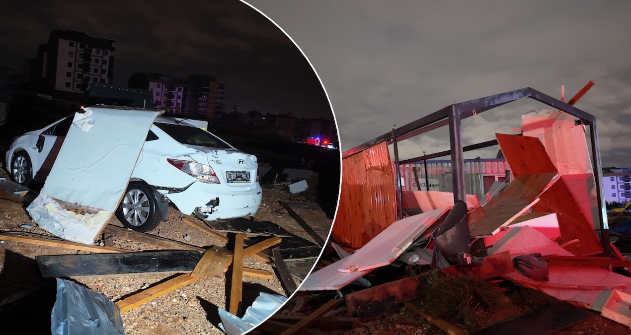 Antalya’da hortum faciası: 4 işçi hayatını kaybetti, 1 işçi yaralandı