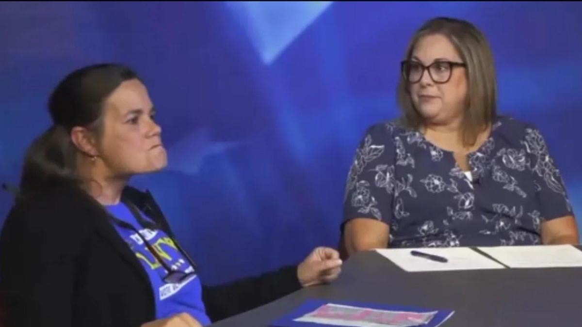 Canlı yayına sarhoş çıkan kadın siyasetçi rakiplerini tehdit etti