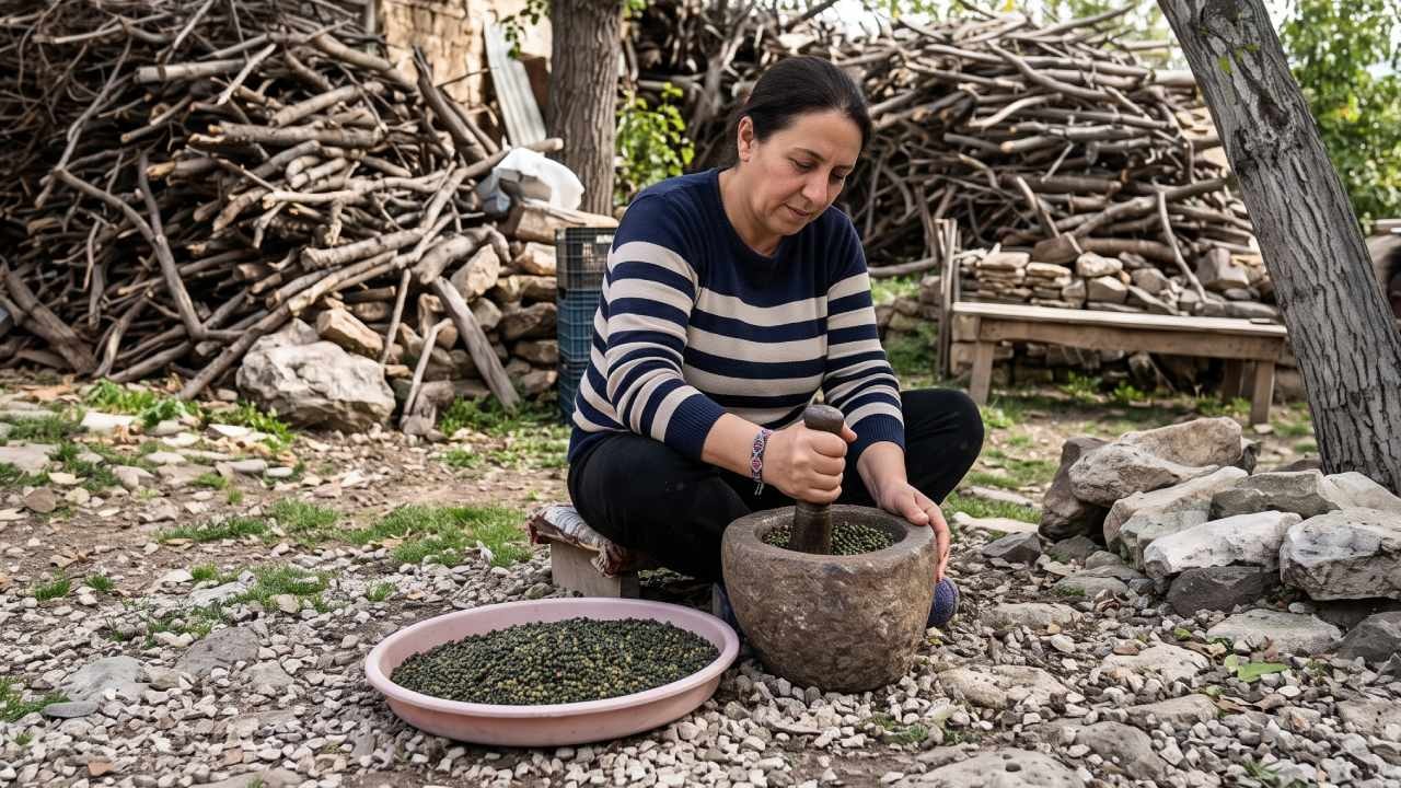 Adına şarkılar yazılan üründe hasat: Rengi kırmızıdan yeşile dönüyor, tozu bile zengin ediyor
