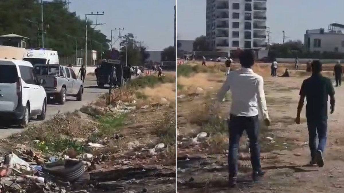 Adliye önü karıştı! Silah ve sopalar konuştu