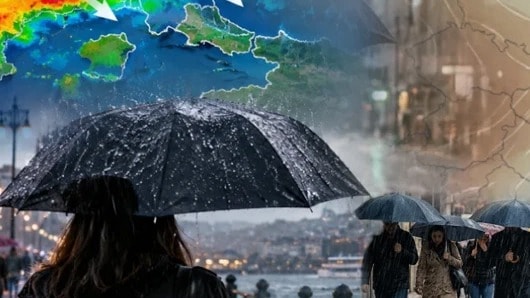 AKOM’dan İstanbul’a kuvvetli sağanak uyarısı