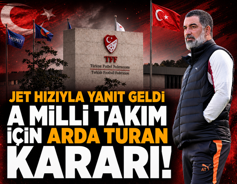A Milli Takım için Arda Turan kararı verildi: Jet hızıyla yanıt geldi