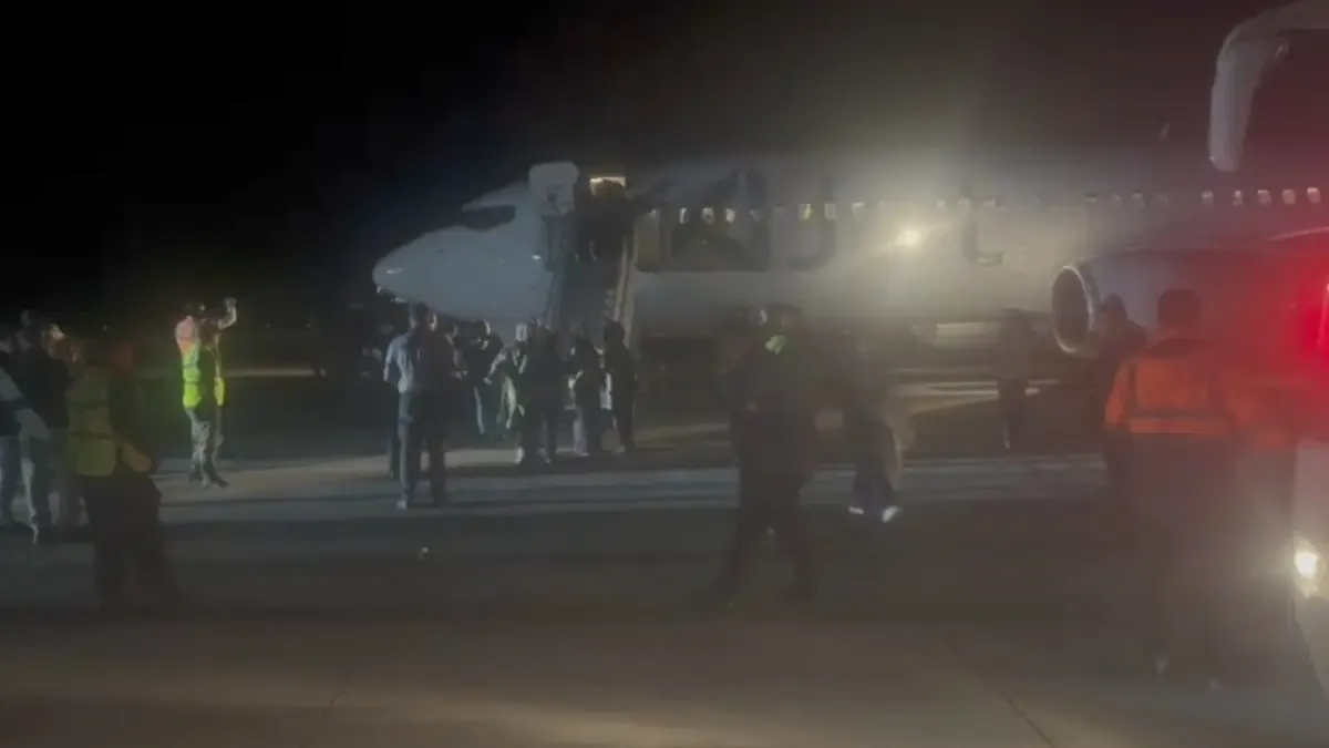 Havada bomba paniği! Yolcular tahliye edildi, uçakta arama yapılacak
