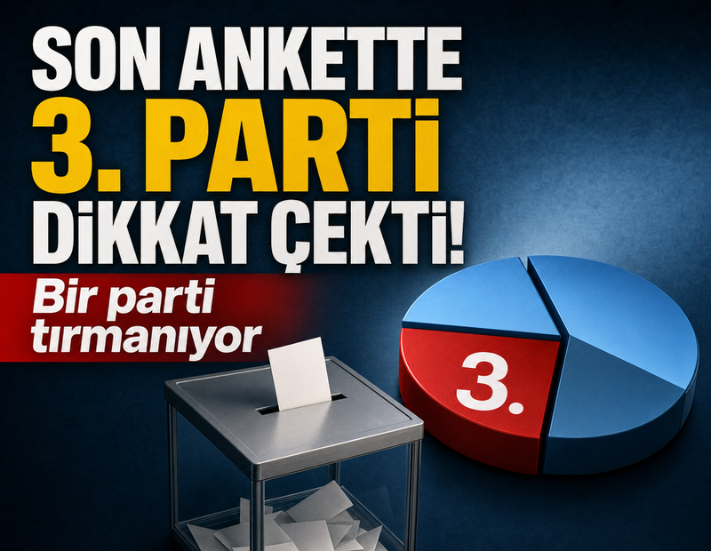 Fatih Altaylı paylaştı! Son ankette üçüncü sıradaki parti dikkat çekti