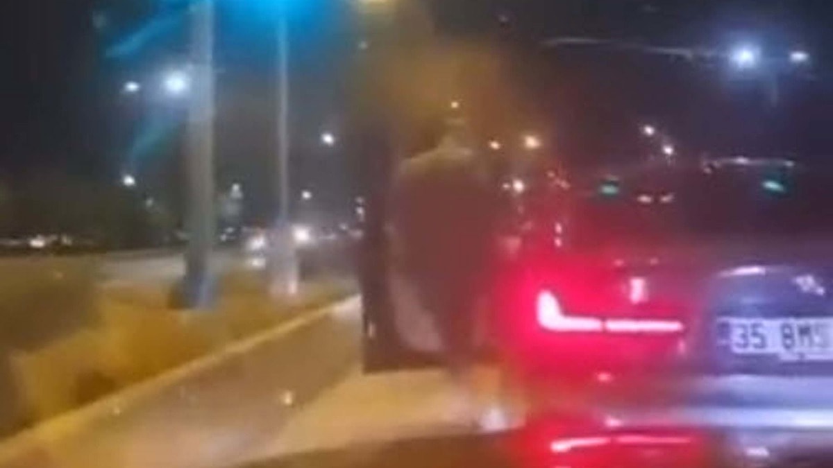 Aracından inmenin cezası ağır oldu