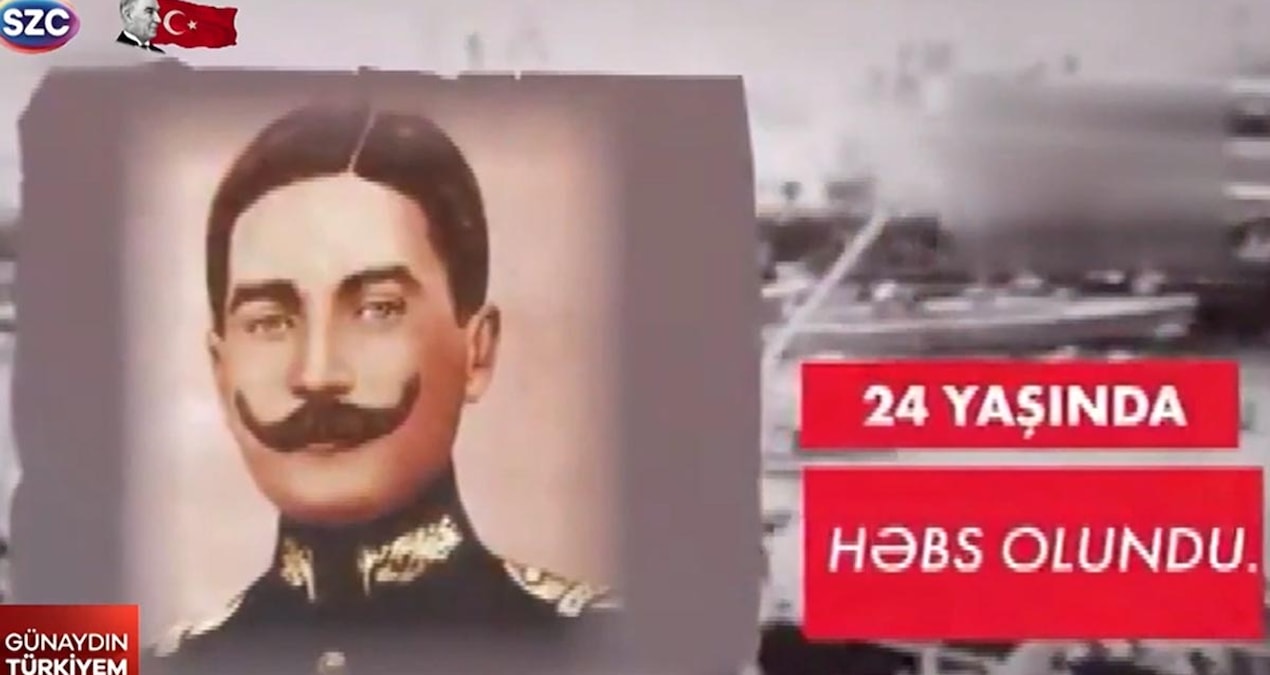 Azerbaycan televizyonunda izleyenleri gözyaşlarına boğan Atatürk klibi