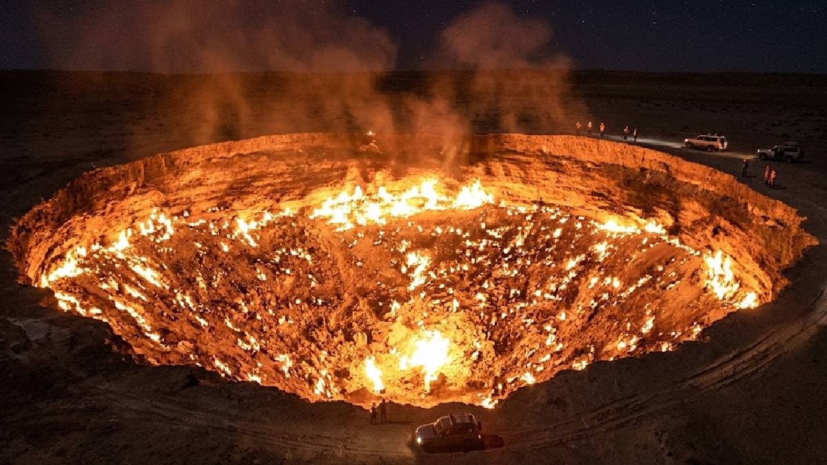 Çöken kuyuya atılan ateş yarım asırdır sönmedi