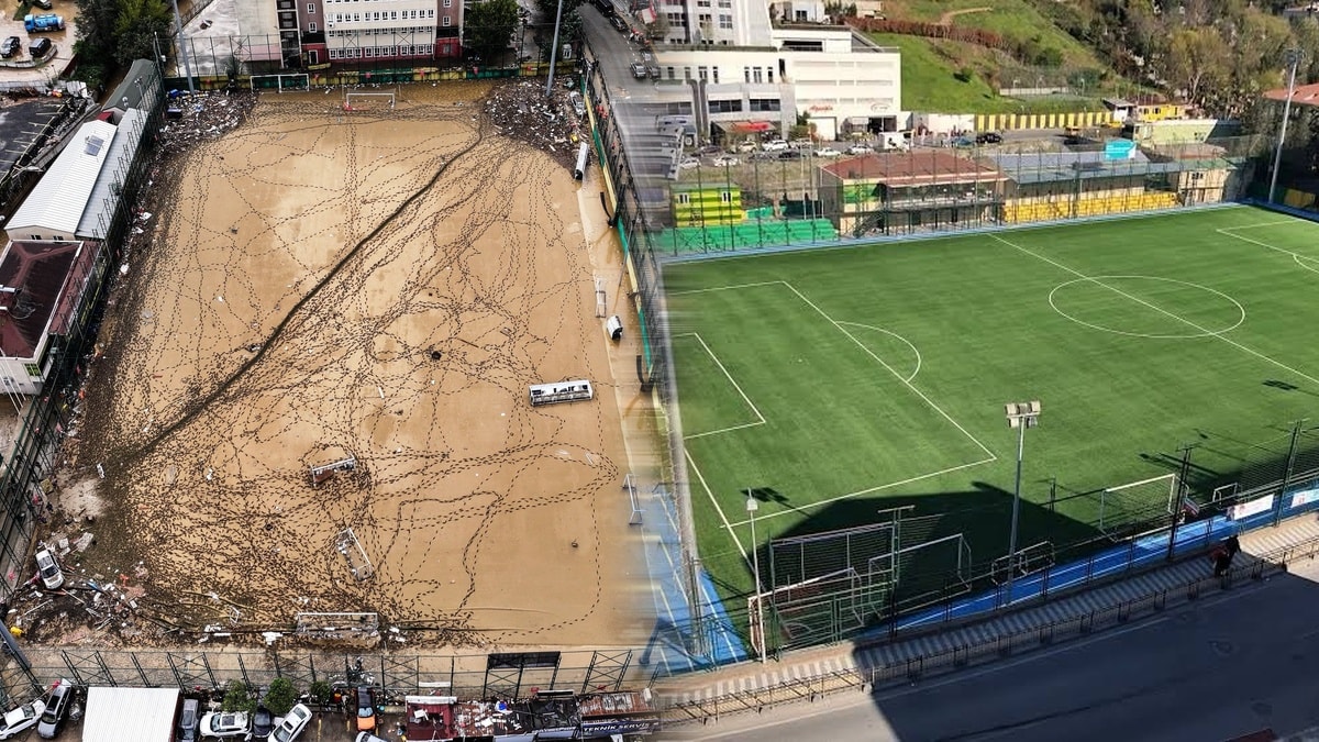 İstanbul'daki sel felaketinde kullanılamaz hale gelmişti! Atatürk Ayazağa Stadı yıkılıyor