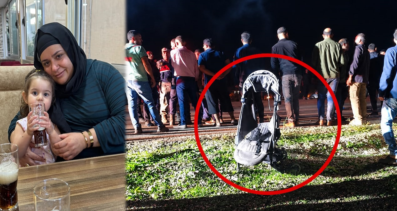 36 yaşındaki Ayşe ve kızı Meryem'den geriye bu acı fotoğraf kaldı