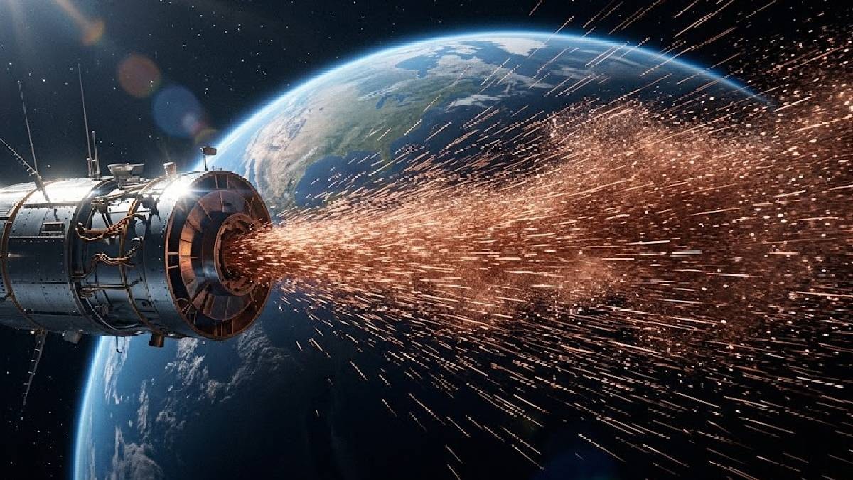 Uzaya 480 milyon adet iğne fırlattılar