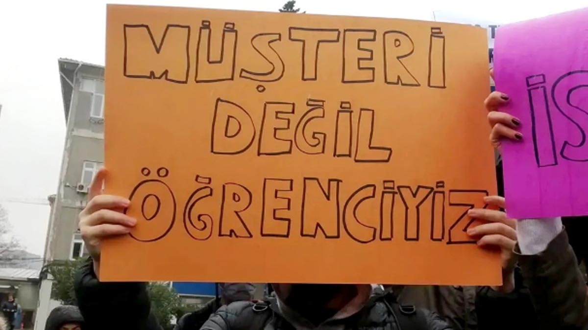 Evrim Rızvanoğlu'ndan Boğaziçi Üniversitesi'ndeki yemekhane zamlarına tepki