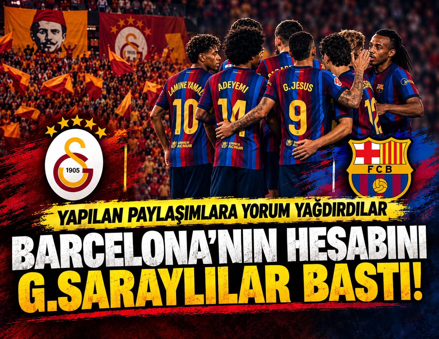 Barcelona'nın Türkçe hesabını Galatasaraylılar bastı! Paylaşımlara yorum yağdı