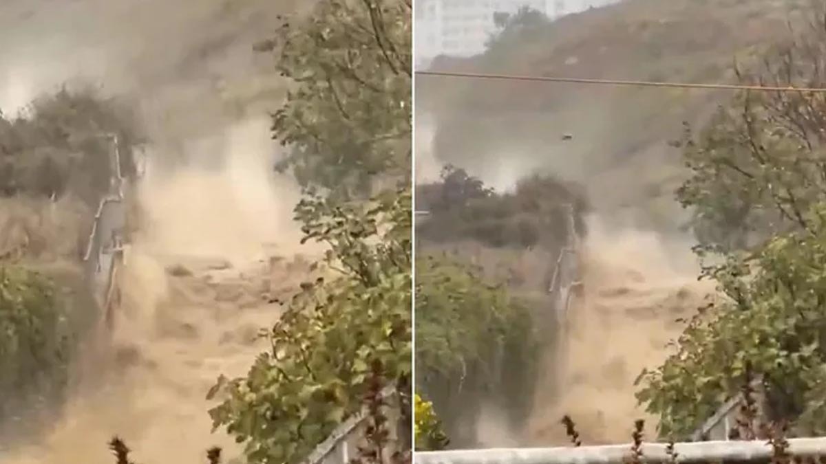Yer Nepal değil İstanbul! Vatandaşlar korku dolu gözlerle izledi