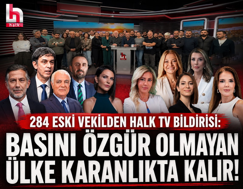 Halk TV’yi kapatmaya 284 eski vekil isyanı !