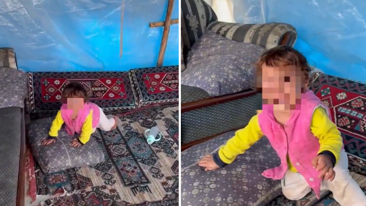 Anne babasının emanet ettiği bebeğe yaptıkları pes dedirtti: Görüntülere tepki yağdı