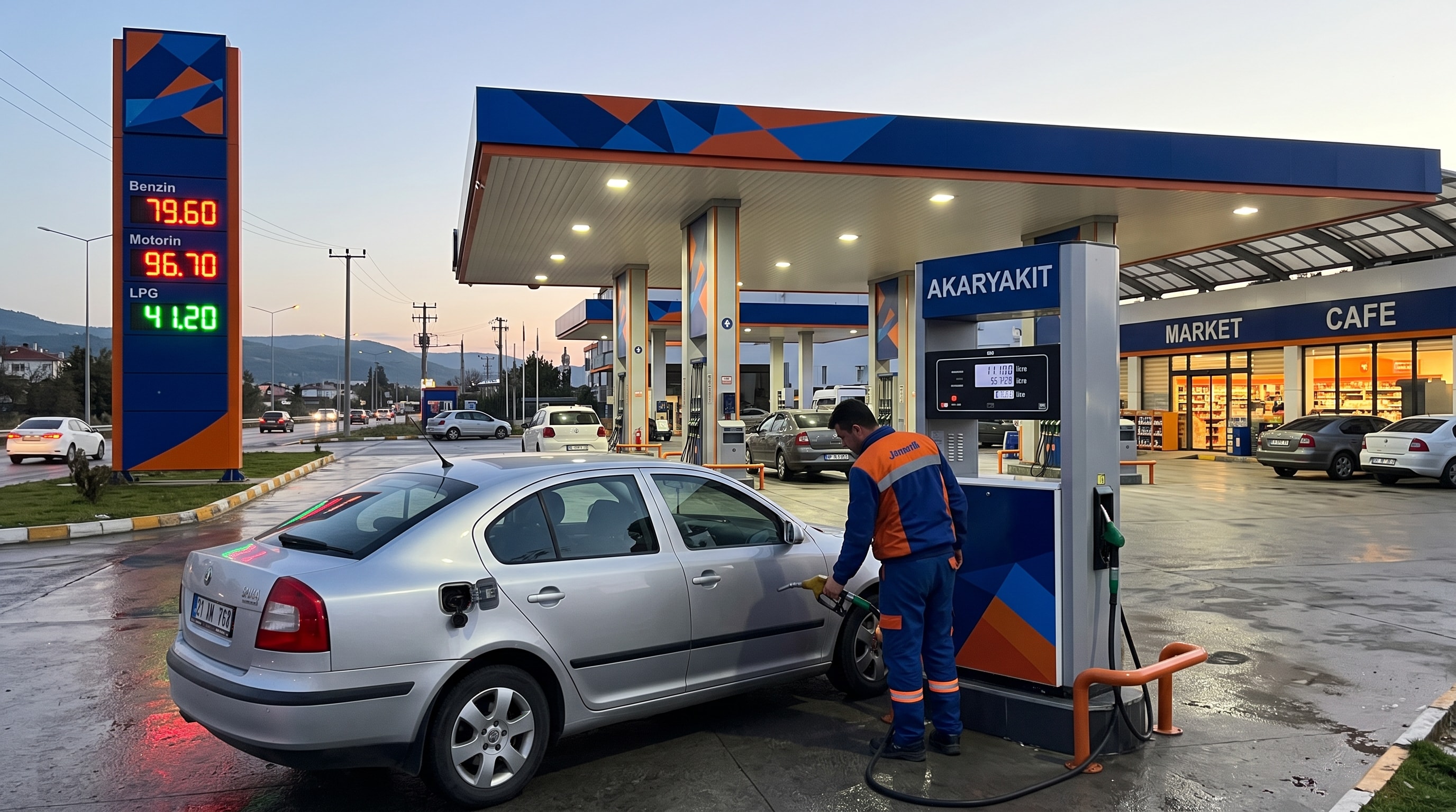 Benzine gece yarısı indirim geldi: Akaryakıt tabelaları yeniden değişti