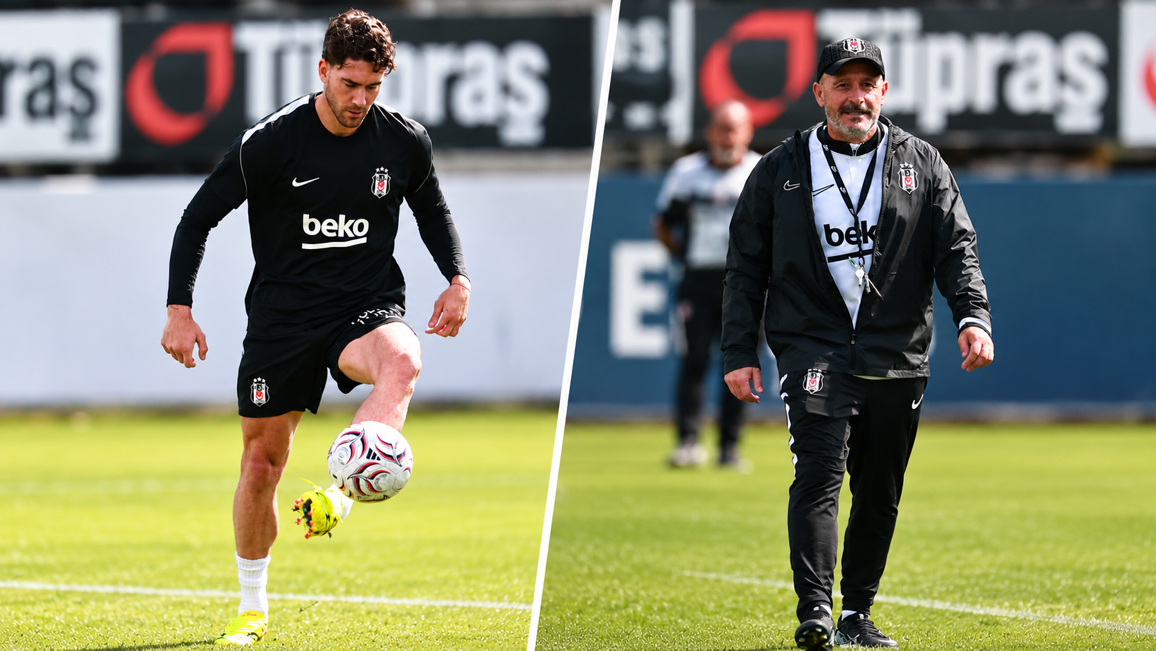 Beşiktaş Kocaelispor maçının hazırlıklarını sürdürdü