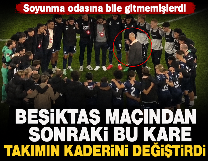 Beşiktaş maçından sonraki bu konuşma takımın kaderini değiştirdi
