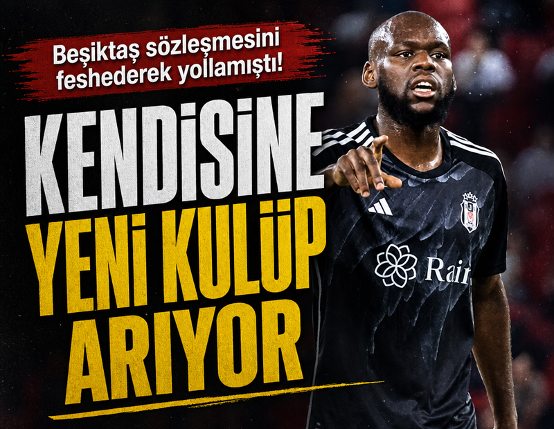 Beşiktaş sözleşmesini feshederek yollamıştı: Kendisine yeni kulüp arıyor