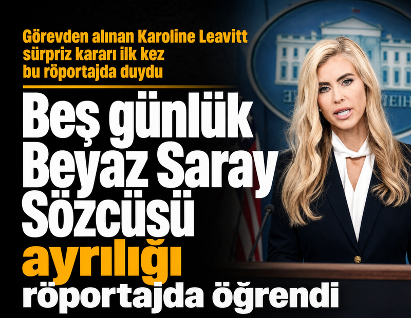 Trump 5 gün dayanabildi... Röportaj yaparken görevden alındı