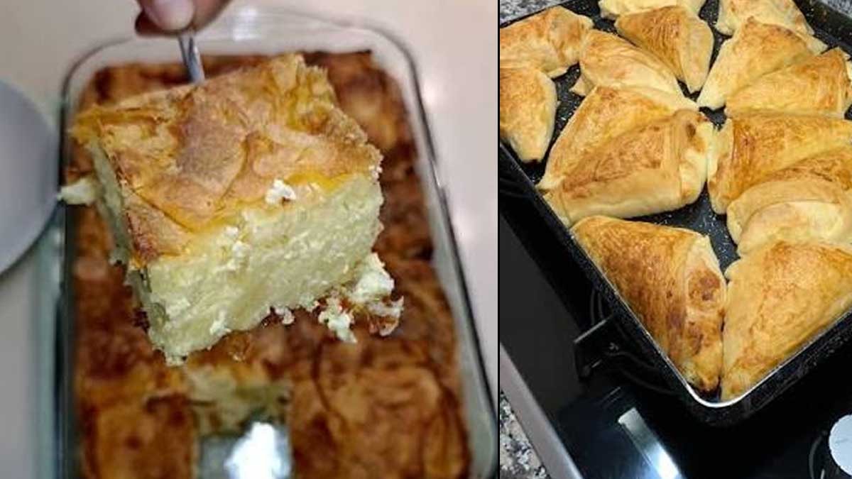 Yumurtayı bu 2 malzemeyle çırpanların böreği puf puf kabarıyor