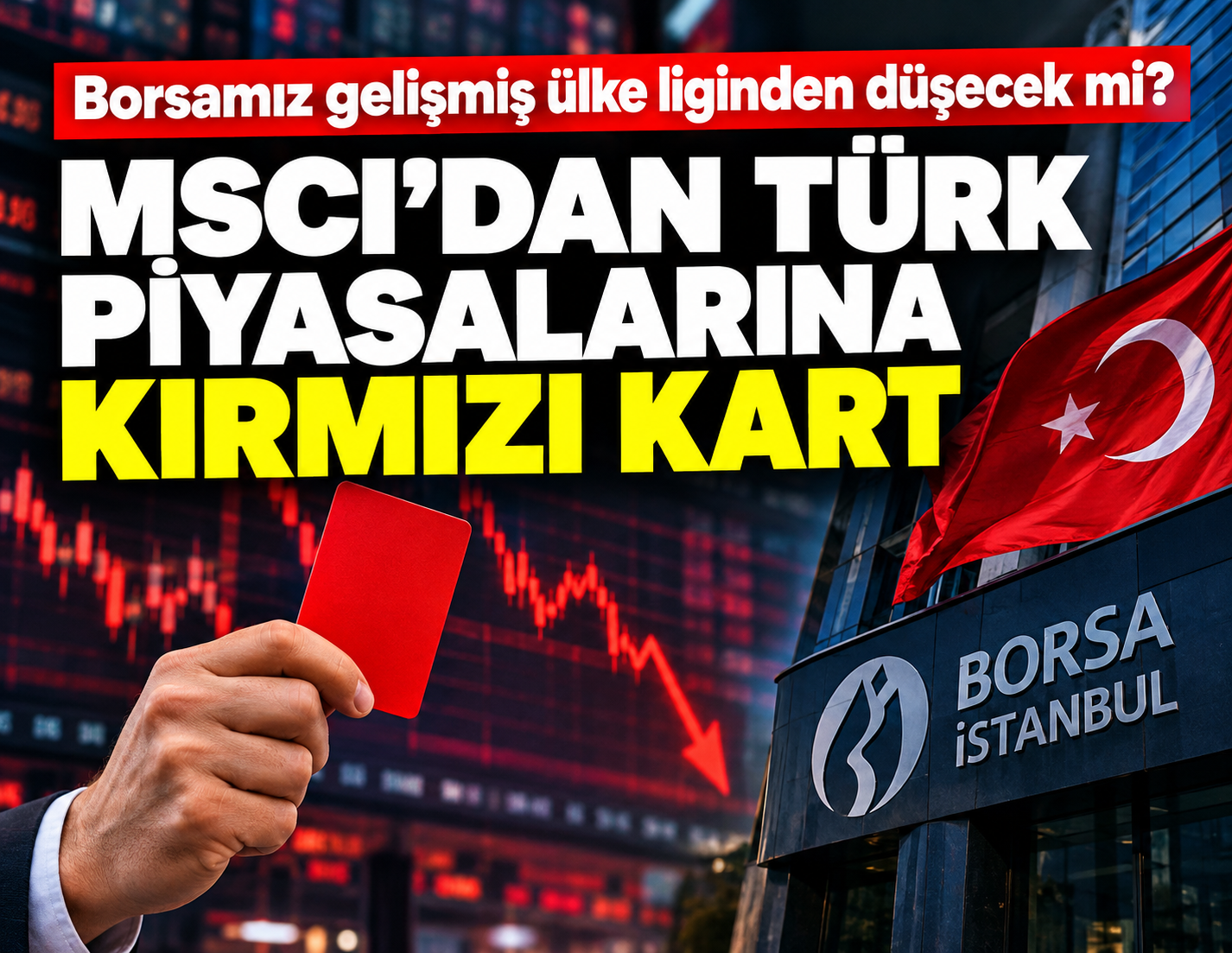 MSCI'dan Türk piyasalarına kırmızı kart? Borsamız gelişmiş ülke liginden düşecek mi?